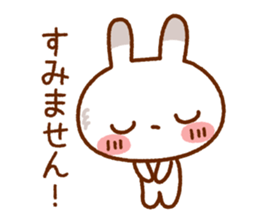 Spotted rabbit(Selectable basic set) sticker #8977768