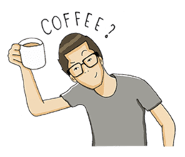 Joe - The Cool Guy In Plain Shirt sticker #8977857