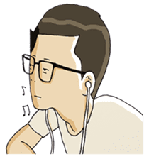 Joe - The Cool Guy In Plain Shirt sticker #8977868