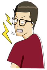 Joe - The Cool Guy In Plain Shirt sticker #8977883