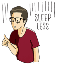 Joe - The Cool Guy In Plain Shirt sticker #8977884