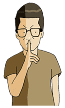 Joe - The Cool Guy In Plain Shirt sticker #8977894