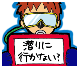 ~Under the Sea~ Stickers for Scuba Diver sticker #8978057