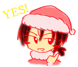 Let's talk with Santa sticker #8978896