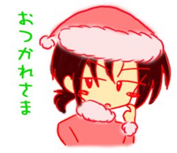 Let's talk with Santa sticker #8978904