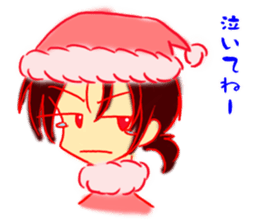 Let's talk with Santa sticker #8978919