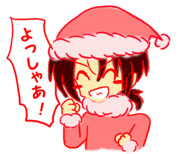 Let's talk with Santa sticker #8978920