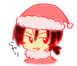 Let's talk with Santa sticker #8978921