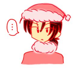 Let's talk with Santa sticker #8978923