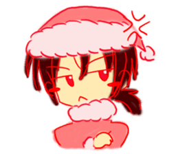 Let's talk with Santa sticker #8978927