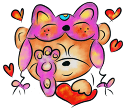 Rossy New Year Bears sticker #8978992