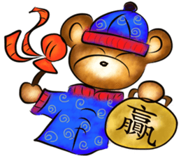 Rossy New Year Bears sticker #8979013