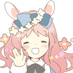 Rabbit ear girl Rosy