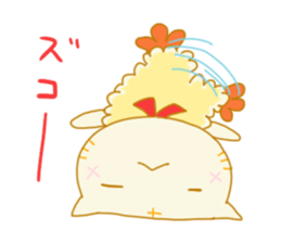 TEMPURA CAT! Kawaii! sticker #8979478
