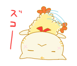 TEMPURA CAT! Kawaii! sticker #8979478