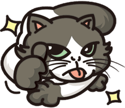 Bad mood cat:but I'm not bad mood! sticker #8979539