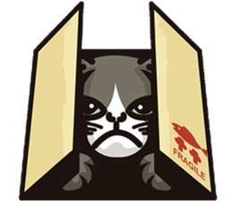 Bad mood cat:but I'm not bad mood! sticker #8979542