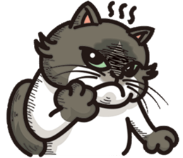 Bad mood cat:but I'm not bad mood! sticker #8979562