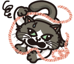 Bad mood cat:but I'm not bad mood! sticker #8979568