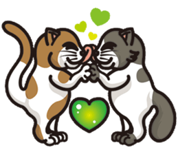 Bad mood cat:but I'm not bad mood! sticker #8979572