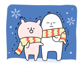 Winter holidays, New Year 2016 sticker #8980085