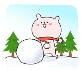 Winter holidays, New Year 2016 sticker #8980090