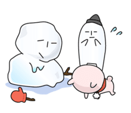 Winter holidays, New Year 2016 sticker #8980092