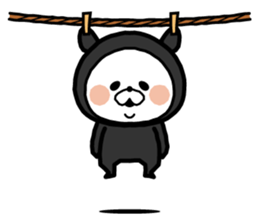 Pretty panda! sticker #8980439