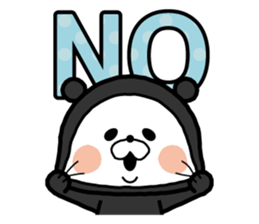 Pretty panda! sticker #8980441