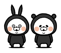 Pretty panda! sticker #8980447