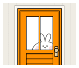 Spoiled Rabbit "LOOK" sticker #8980896