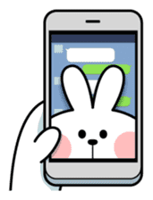 Spoiled Rabbit "LOOK" sticker #8980926