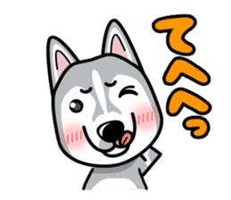 iinu - Siberian Husky sticker #8981748