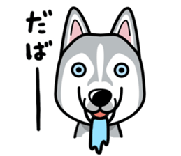 iinu - Siberian Husky sticker #8981752
