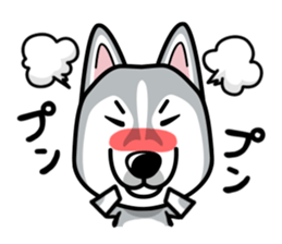 iinu - Siberian Husky sticker #8981755