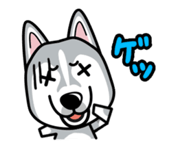 iinu - Siberian Husky sticker #8981759