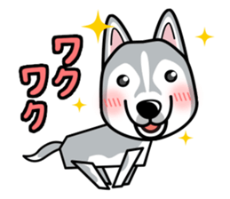 iinu - Siberian Husky sticker #8981770