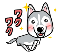 iinu - Siberian Husky sticker #8981770