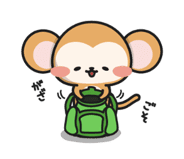 Makabo the curious sticker #8982024