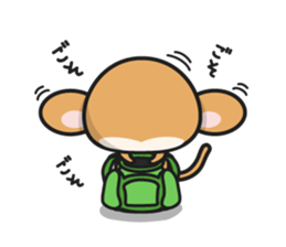 Makabo the curious sticker #8982025