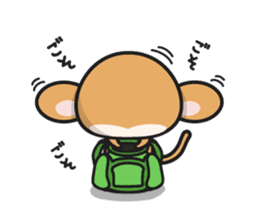 Makabo the curious sticker #8982025