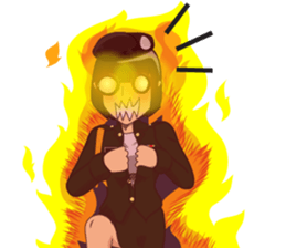 lady Police/Soldier  thailand v.Eng/thai sticker #8983108