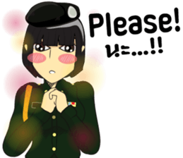 lady Police/Soldier  thailand v.Eng/thai sticker #8983117