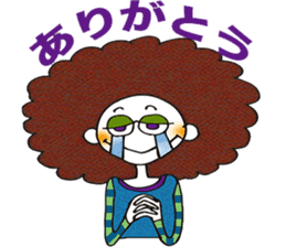 FUNKY AFRO-CHAN sticker #8983691