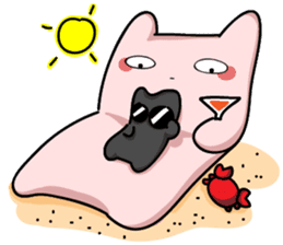 Polar Cat and Coal sticker #8983858