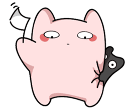 Polar Cat and Coal sticker #8983859