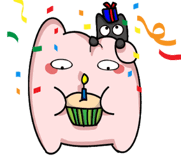 Polar Cat and Coal sticker #8983862