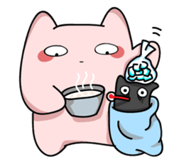 Polar Cat and Coal sticker #8983872