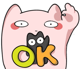 Polar Cat and Coal sticker #8983881