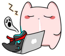 Polar Cat and Coal sticker #8983883